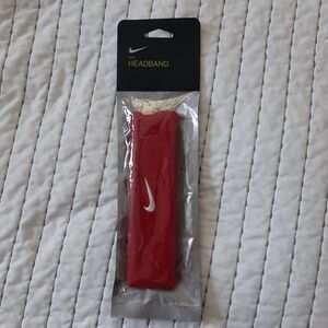 Nike Swoosh Headband, Varsity Red/White, New in Box